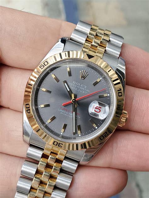 rolex turnograph acciaio e oro anni 90|rolex 116263.